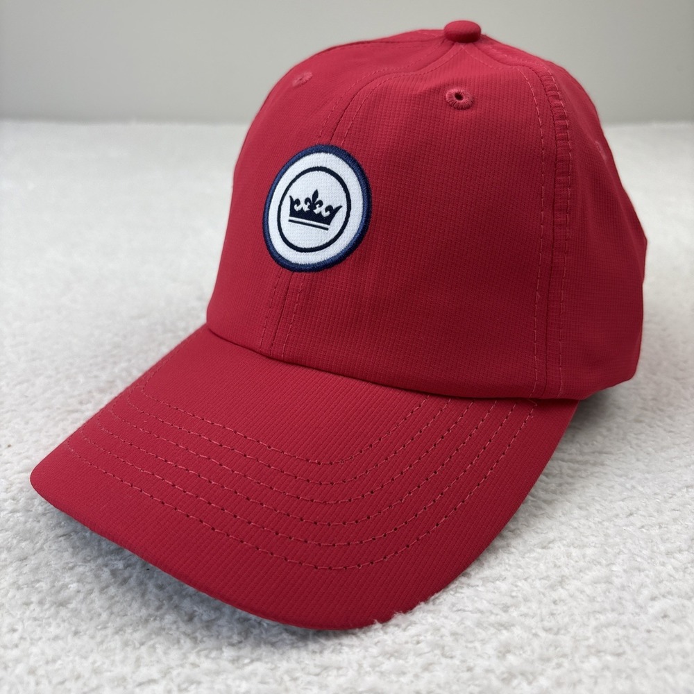 NEW PETER MILLAR 'Crown Seal Performance Hat' Golf Adjustable Strapback Cap NWT